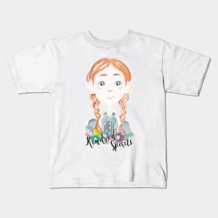 Anne is a kindred spirit - provides scope for the imagination - yellow Kids T-Shirt